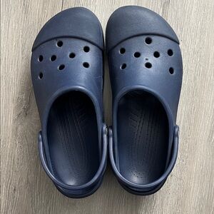 Crocs Women’s Navy Blue Clogs, Size Medium 8/9.